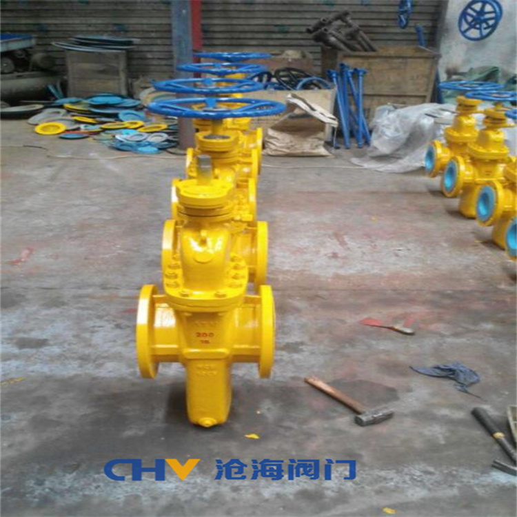 供应CHVJ沧海Z43H-16C铸钢硬密封平板闸阀