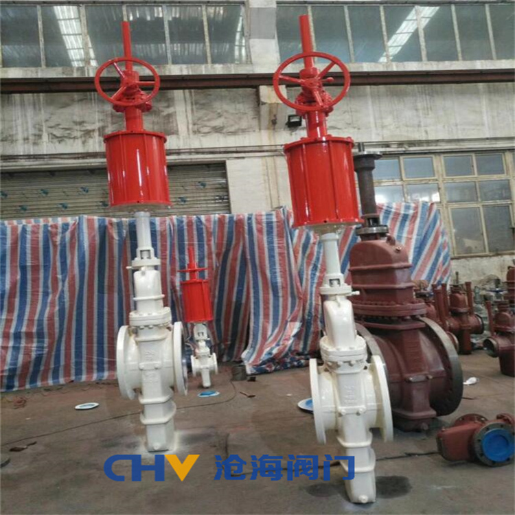 供应CHVJ沧海Z643H-150LB气动硬密封平板闸阀