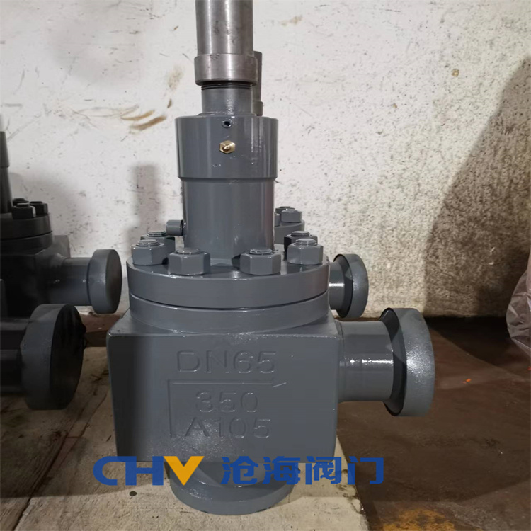 供应CHVJ沧海JL87Y-250高压平衡角式节流截止阀