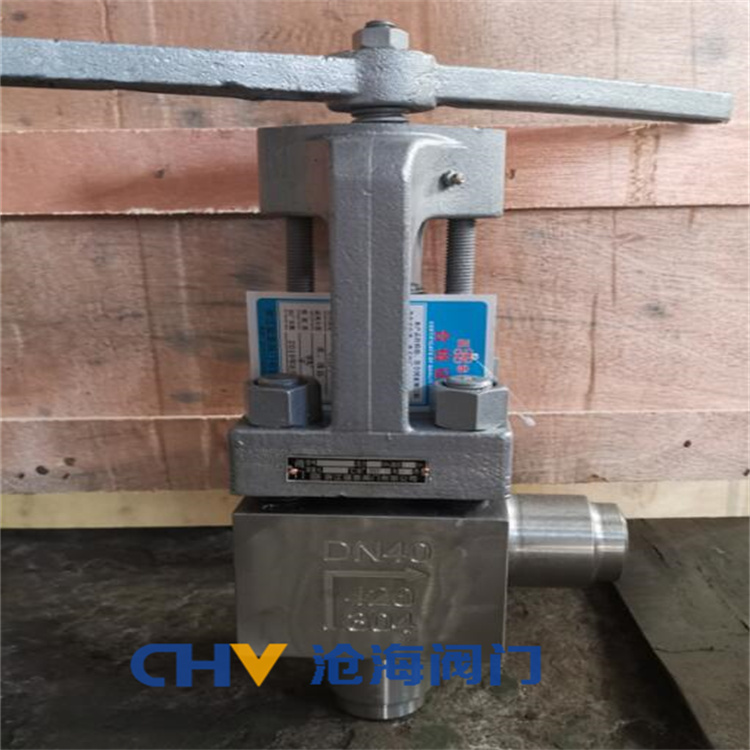 供应CHVJ沧海JL67Y-2500LB高压美标焊接角式截止阀