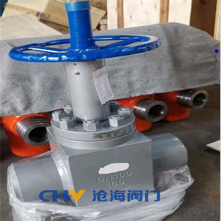 供应CHVJ沧海JL46Y-2500LB超高压锻钢直通式节流截止阀