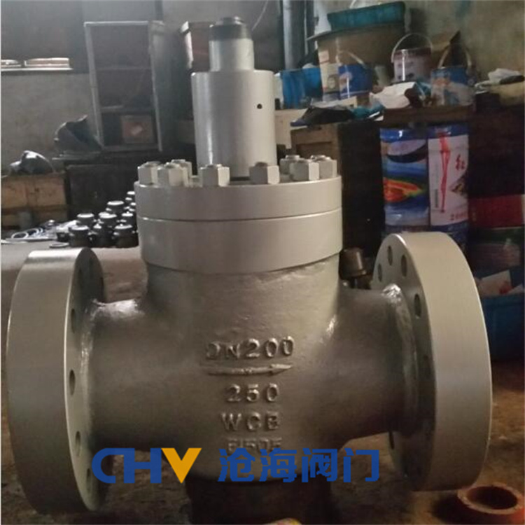 供应CHVJ沧海JHT9B46Y-350防爆电动高压平衡式截止调节阀