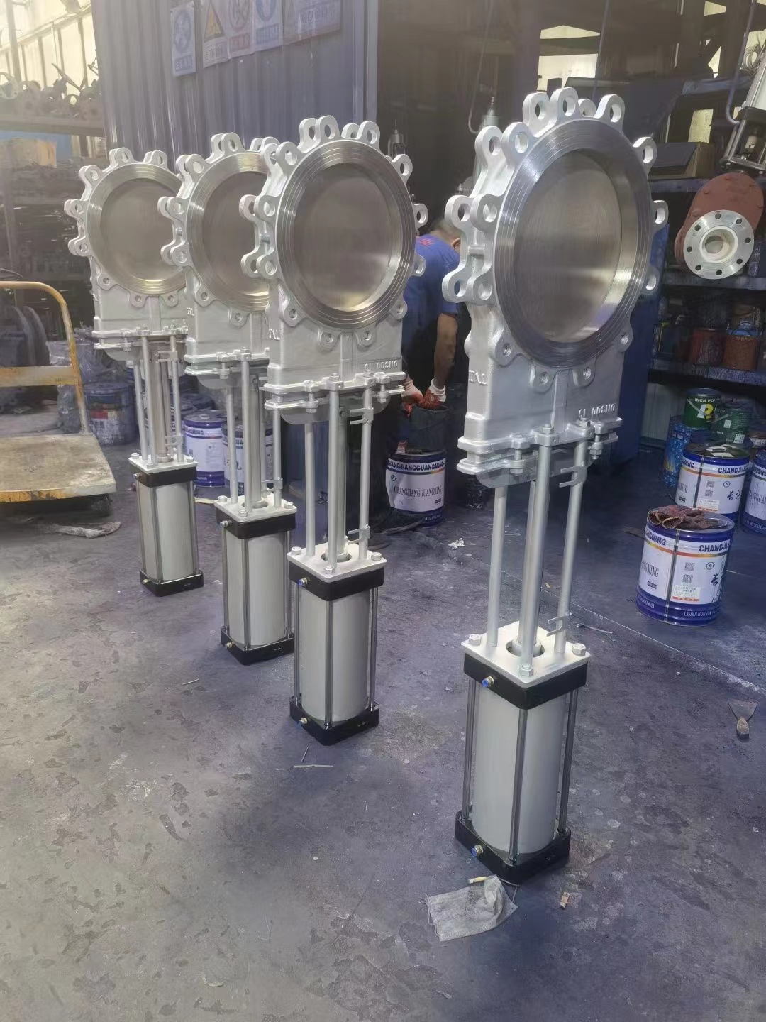 供应气动高温灰渣阀