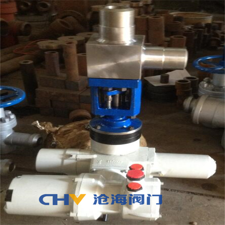 供应CHVJ沧海JL67Y-160高压焊接针型阀瓣角式截止阀