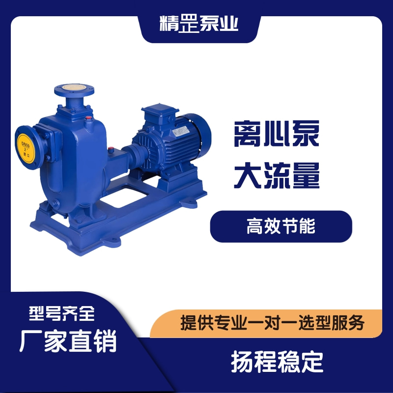 供应精罡泵业ZW自吸泵，自吸排污泵，自吸离心泵，自吸清水泵