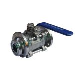 供应厂家直销GU304不锈钢高真空手动法兰球阀，低漏率、精工艺