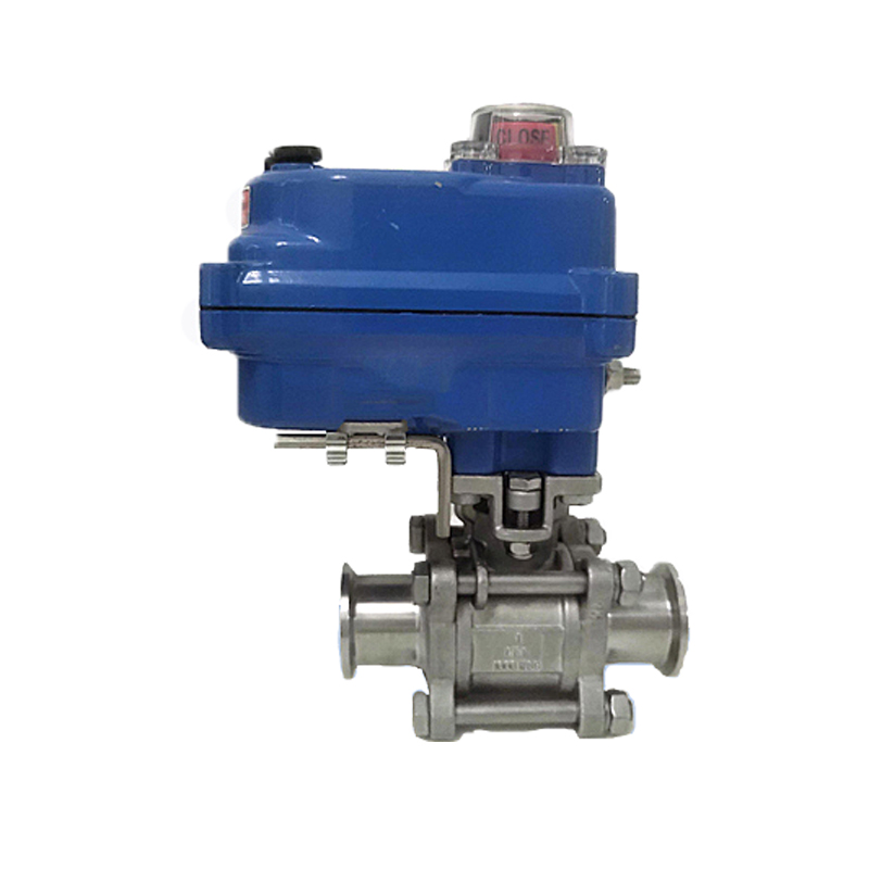 供应GUD304不锈钢高真空电动卡箍球阀