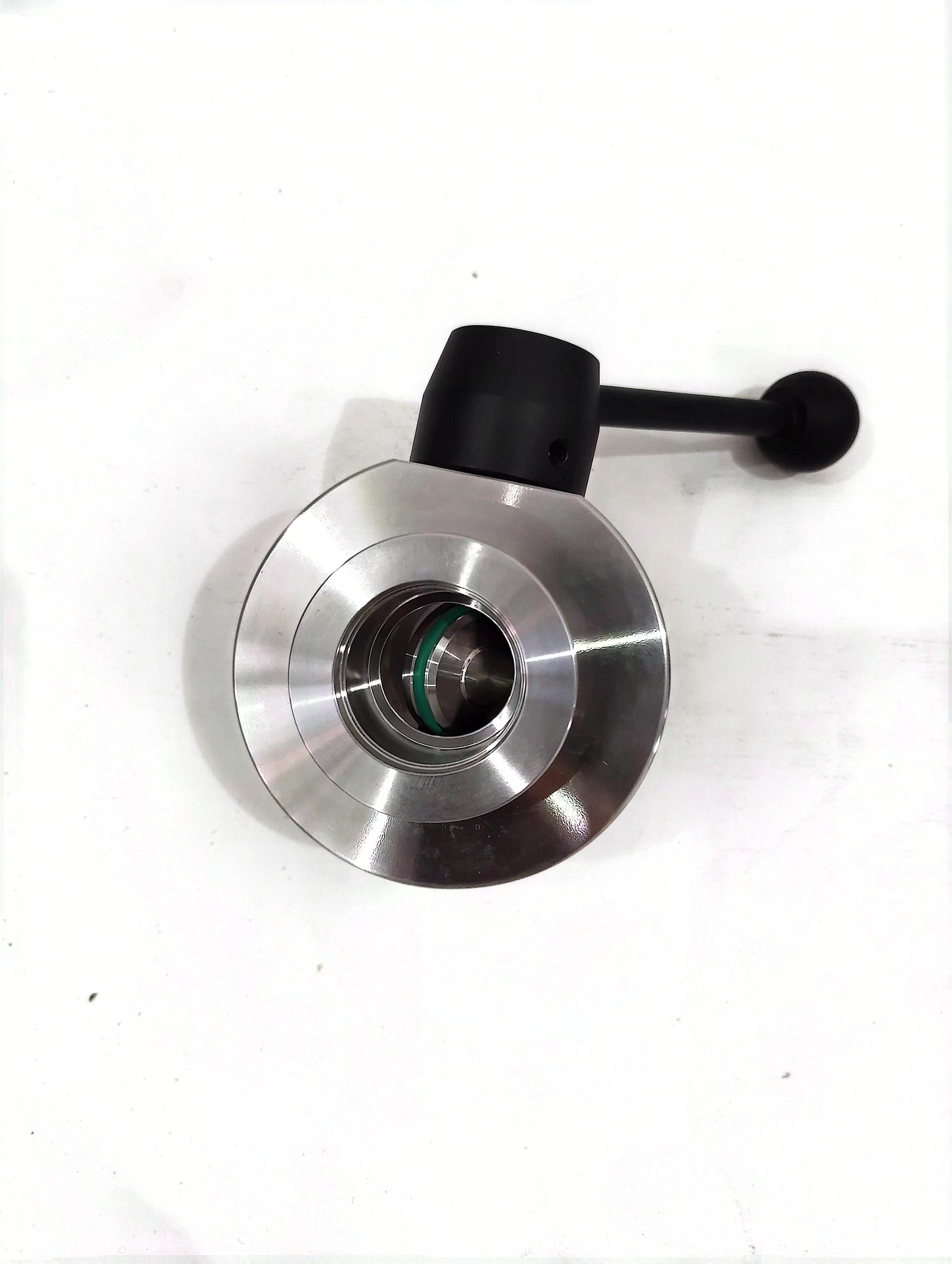 供应GI-KF304不锈钢高真空手动卡箍蝶阀