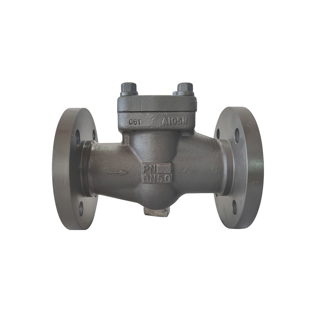 供应H41H国标锻钢硬密封升降式法兰止回阀