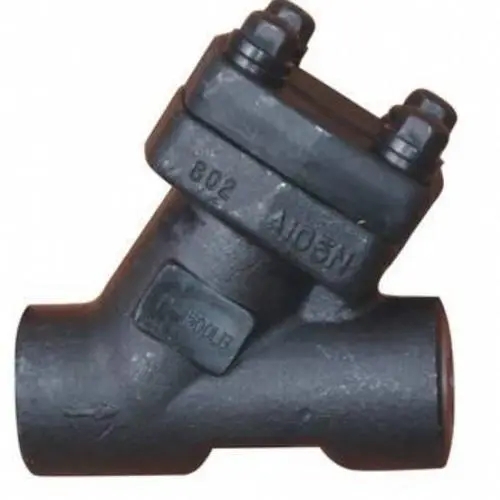 供应GL61H美标锻造硬密封焊接Y型过滤器