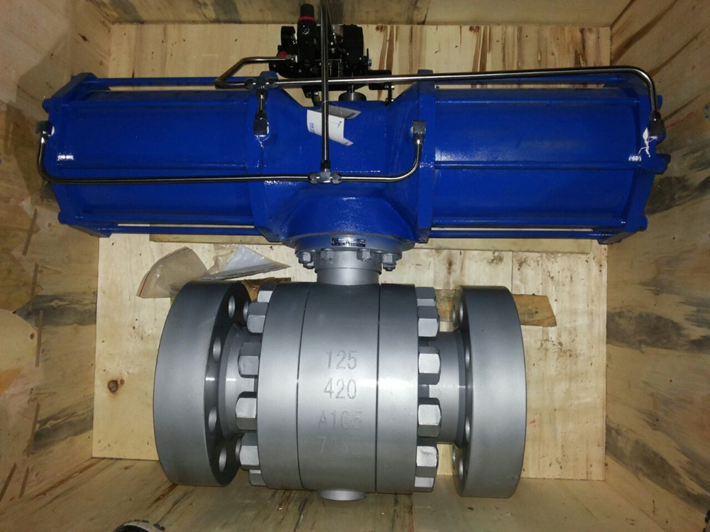 供应气动高压法兰球阀-Q641PEEK控格科技