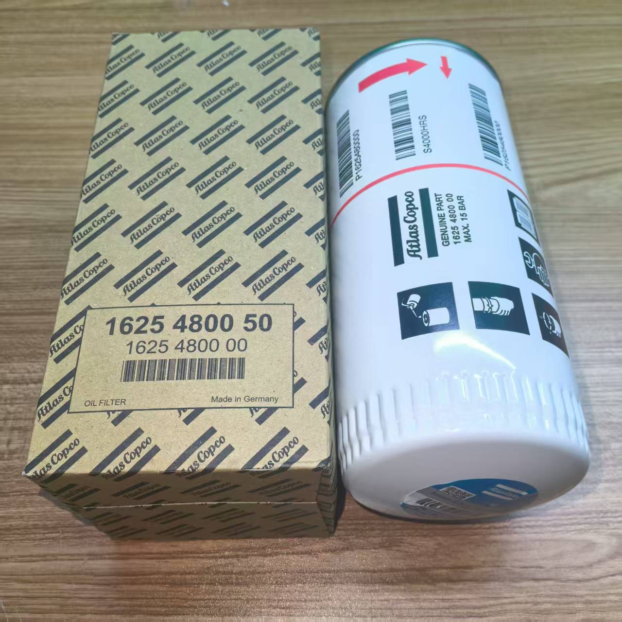 供应阿特拉斯科普柯Atlascopco油过滤器配件号1625480050